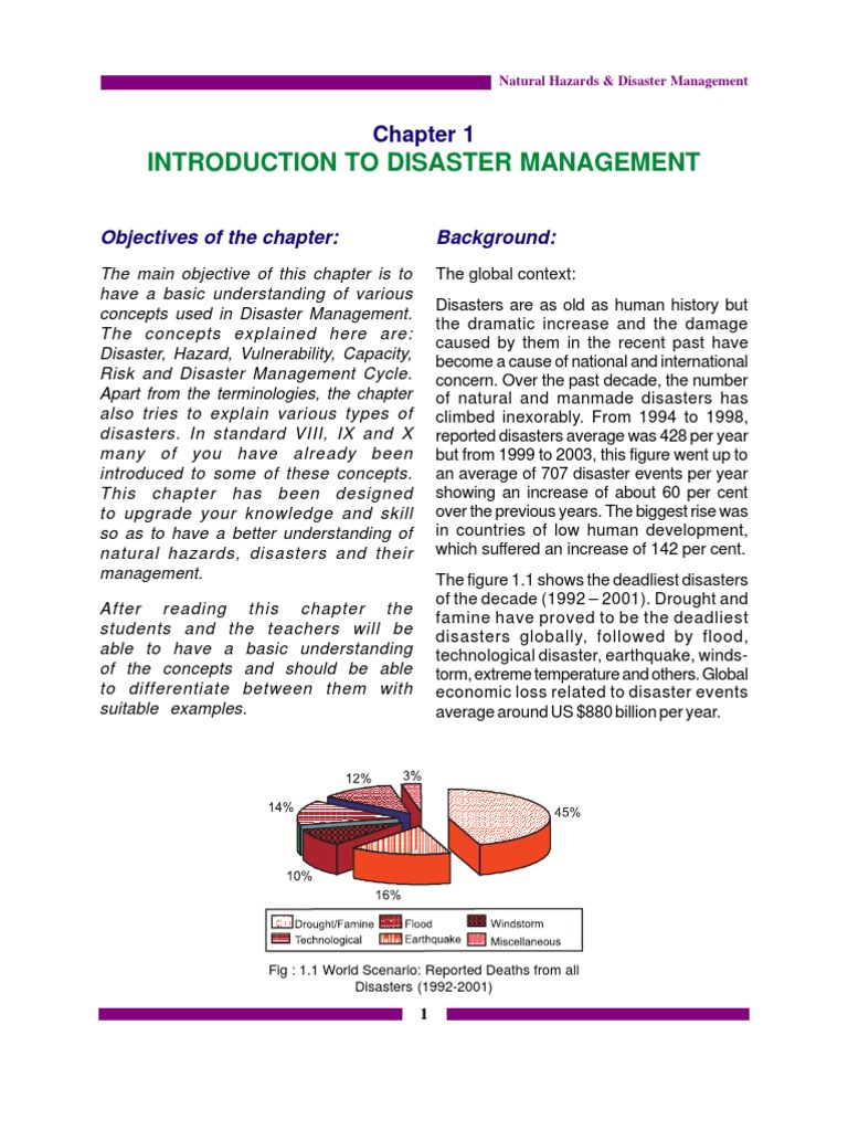 Introduction Download Free Pdf Emergency Management Natural Hazards