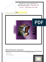 Adobe Photoshop Cs La Torsion réalisation d'Un Cube à Partir de Photos Formation Procédure Pas à Pas Truc Astuce Fiche Dreamlive