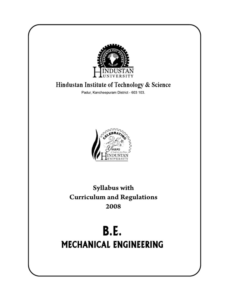 B. Tech. Mechanical Engineering PDF | PDF | Pointer (Computer ...