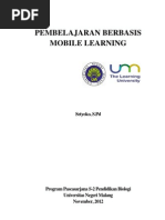 Pembelajaran Berbasis Mobile Learning