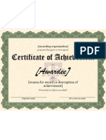 618a Certificate