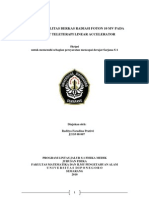 Download Analisis Kualitas Berkas Radiasi Foton 10 Mv Pada Pesawat Teleterapi Linear Accelerator j2d308007 by Tya Lupheluphe Diya SN126522882 doc pdf