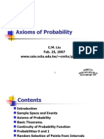 Axioms of Probability