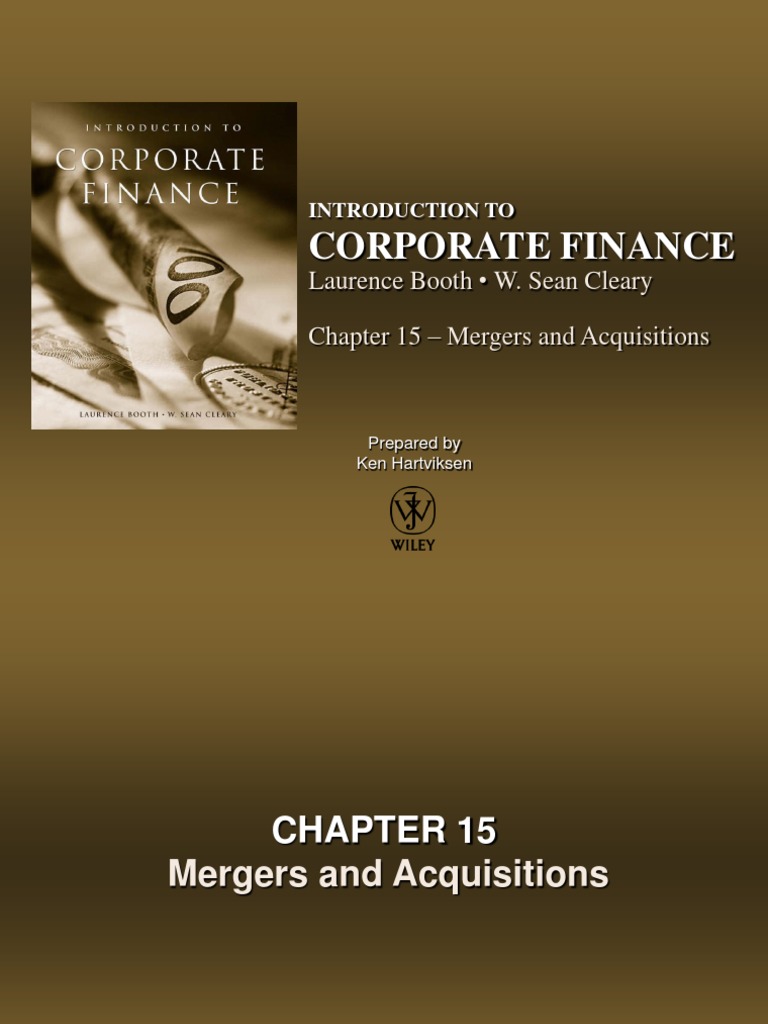 Chapter 15 - Mergers and Acquisitions | PDF | Mergers And Acquisitions ...