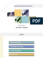 Measuring Forecast Accuracy