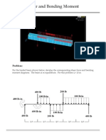 SFD and BMD in Ansys APDL