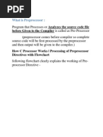 What Is Preprocessor