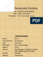 Hernia Femoralis Sinistra Persentasi