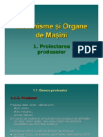 Mecanisme Si Organe de Masini - Curs 201 PDF