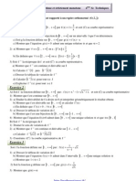 Fonction Continue Et Strictement Croissante 4ème SC Techniques