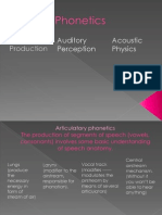 Auditory Perception Acoustic Physics