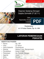 Lapsus Ulin-Depresi DG Gejala Somatik F 32.11