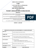 FO I 16 Transmit Message Using Facsimile Machine