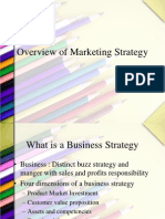 Overview of Marketing Strategy