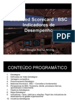 Balanced Scorecard - BSC - Indicadores de Desempenho