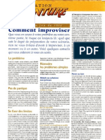 AIDE - Comment Improviser