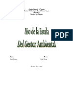 Implicaciones de La Escala de Trabajo en La Gestión Ambiental