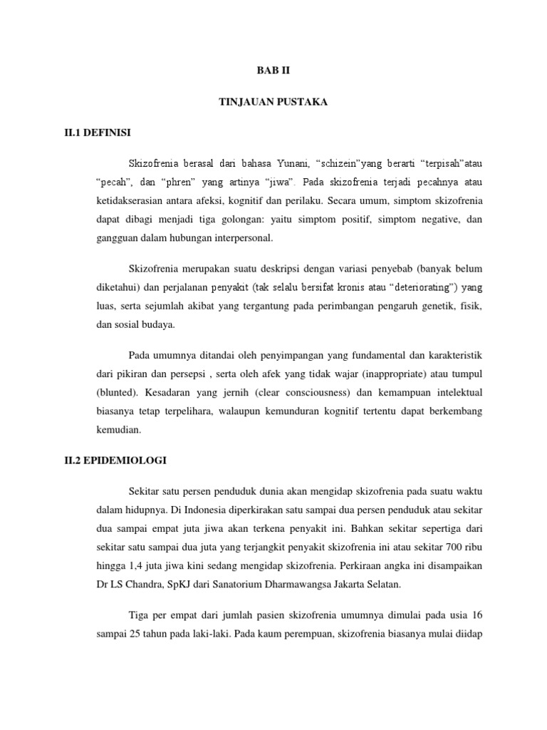 Skizofrenia Pdf