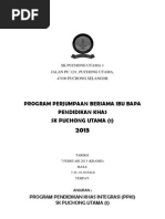 Buku Program Perjumpaan Ibu Bapa