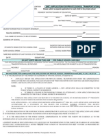 B6T Bus Transportation Form