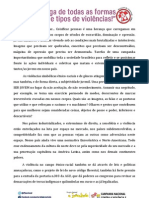 Texto1-Chega de Todas As Formas e Tipos de Violência