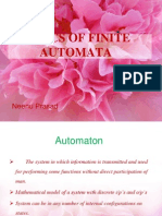 Basics of Finite Automata: Neenu Prasad