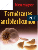 természetes antibiotikumok
