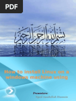 Download  Presentation installing linux using virtual box by chachunasayan SN12658481 doc pdf