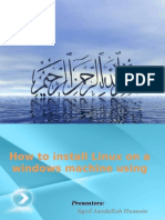 Presentation Installing Linux Using Virtual Box