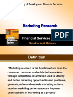 Marketing Research in Banking and Financial Services