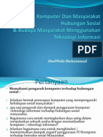 KOMAS-9 Dampak Sosial Menggunkan Komputer & Teknologi Informasi