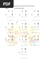 Lembaran Kerja Matematik Prasekolah Lembaran Kerja Matematik Prasekolah