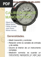 Check List de Manometro | PDF