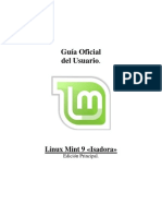 Guía Oficial de Linux Mint