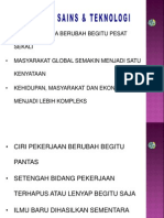 Senario Sains Teknologi