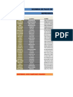 Nomina de Pago de Empleados Representaciones "Luis Barrera": Apellido