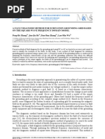 A Fault Diagnosis Method For Substation Grounding Grid Based On The Square-Wave Frequency Domain Model