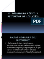 EL DESARROLLO FÍSICO Y PSICOMOTOR DE LOS NIÑOS.ppsx