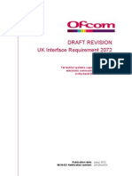 Draft Revision UK Interface Requirement 2072