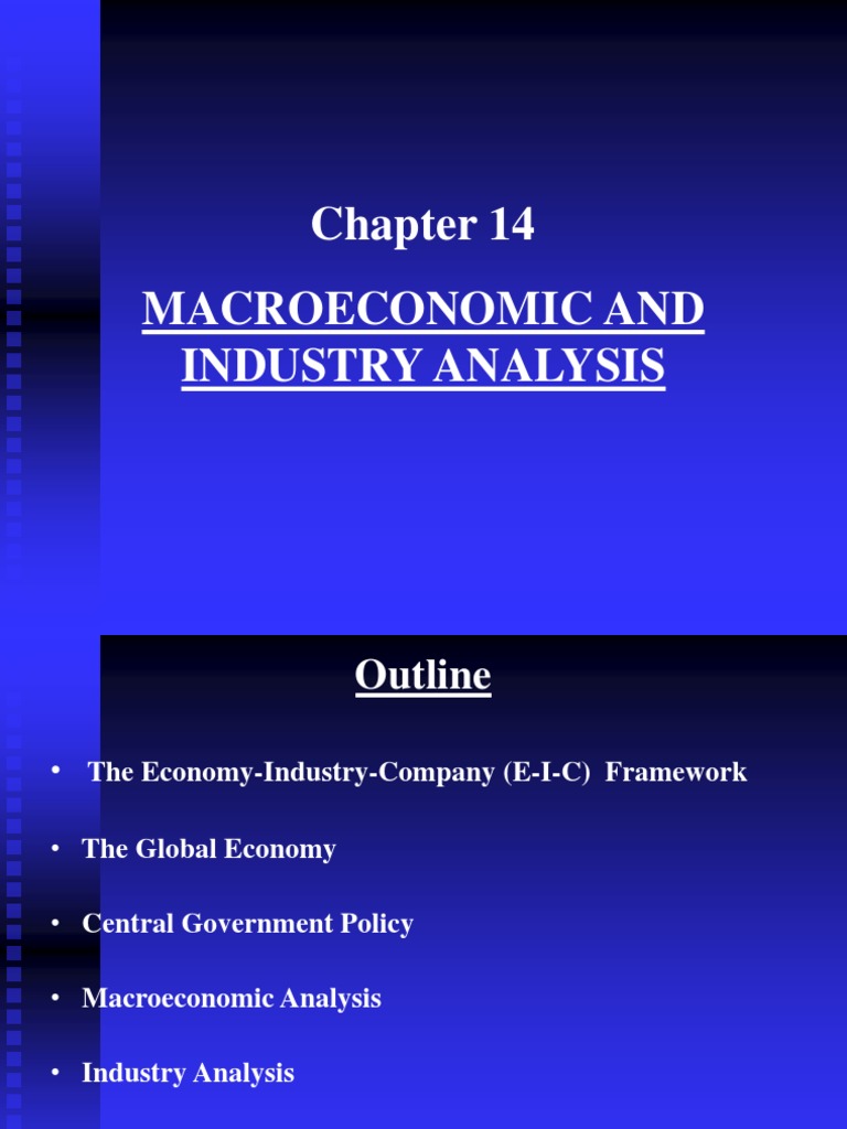 Macroeconomic and Industry Analysis Guide | PDF | Supply Side Economics ...