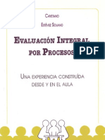 Evaluación Integral Por Procesos