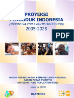 Proyeksi Penduduk Indonesia 2005-2025