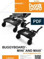 Lascal BuggyBoard Mini and Maxi Owner Manual 2013 (English)