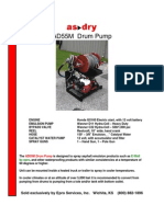 AD55M Drum Pump: Sold Exclusively by Epro Services, Inc. Wichita, KS (800) 882-1896