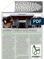 Mckenzies On Mission: Journey Church Goes Public
