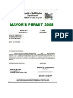 Mayor's Permit