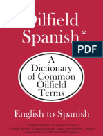 DICTIONARY Oilfield English-Spanish Dictionary