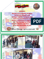 18 - 02 - 2013reunión Con El Batallón de Milicia Territorial de Empleo Local Yaritagua BMTELYaritagua