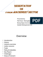 Presentation Farm Machinery Sector