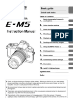 Olympus Omd E-M5 Manual